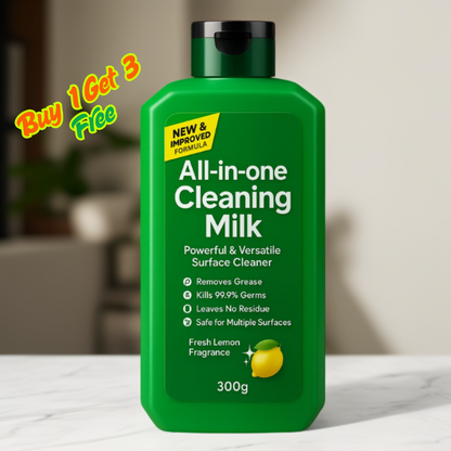 All-in-One Cleaning Milk — Stubborn Stain Remover for Kitchen, Bathroom & More