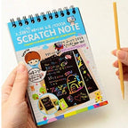 Small Scratch Art Note Book Pack of 2