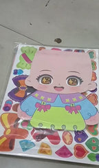 Hairstyle Design DIY Paper Craft Kit