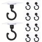5pcs Rotating Ceiling Hooks