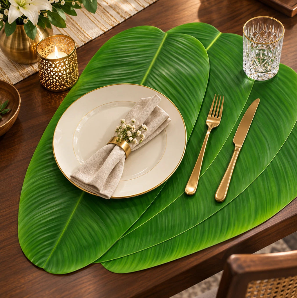 Artificial Banana Leaf Mats