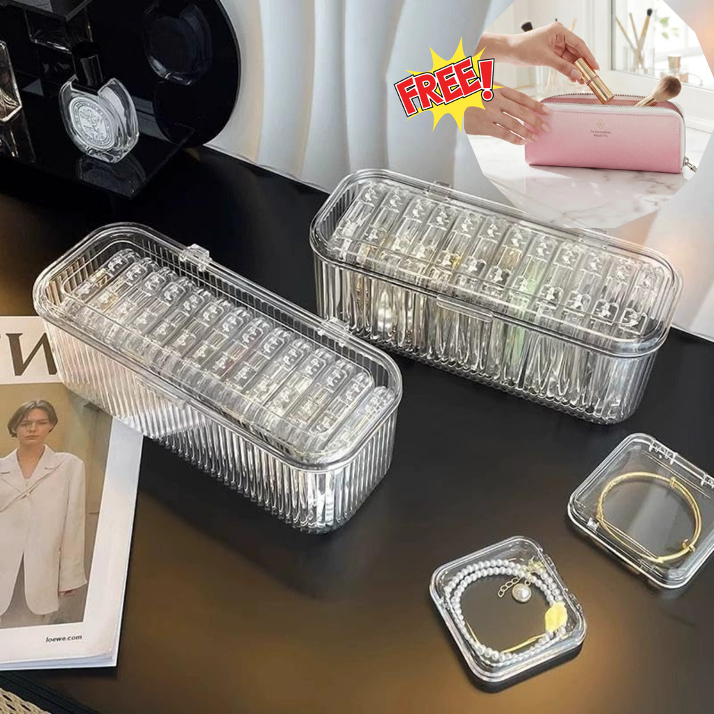 14 in 1 Portable Acrylic Jewellery Organizer