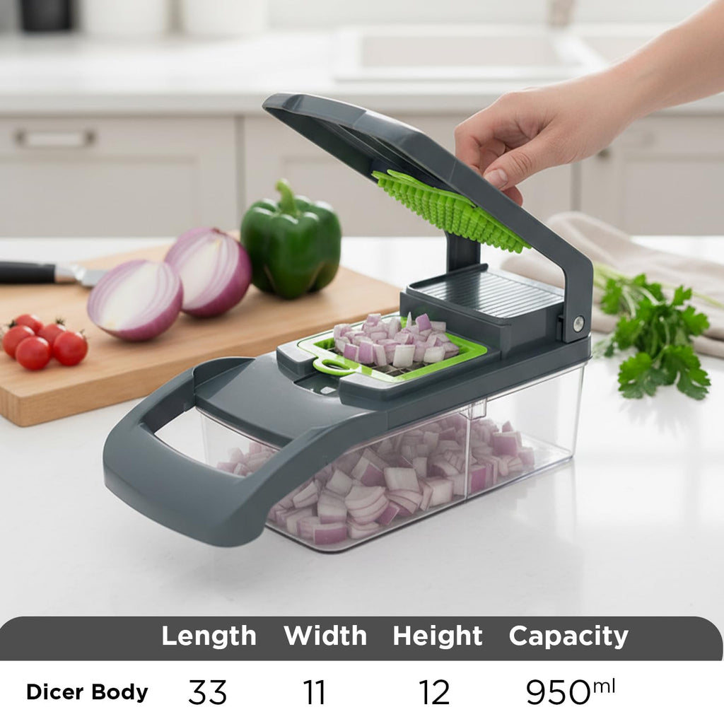 16 In 1 Vegetable Chopper-Slicer-Dicer-Grater