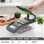 16 In 1 Vegetable Chopper-Slicer-Dicer-Grater