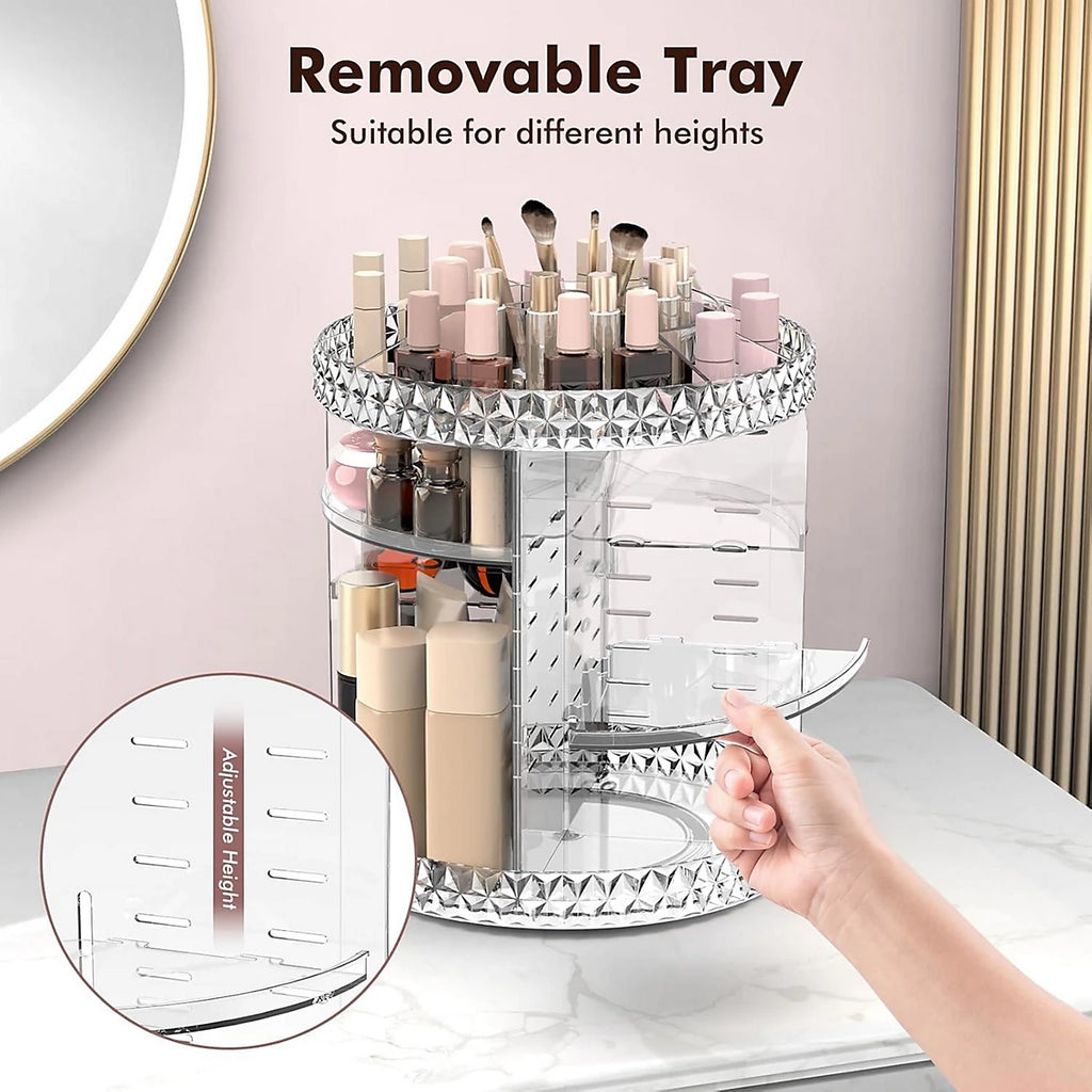 360° Rotating Cosmetics Organiser