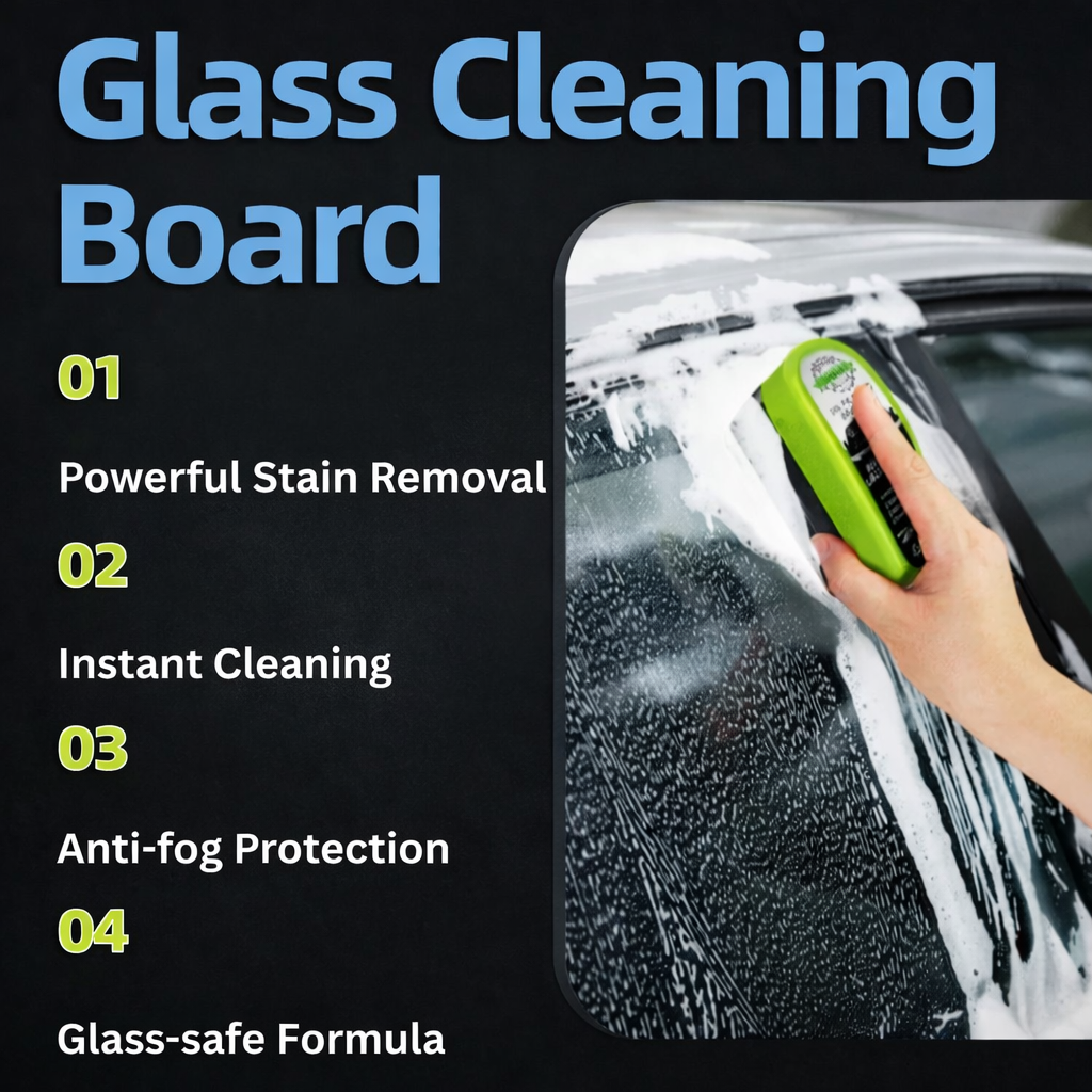 Blizzora™ Glass Cleaning Board + FREE Protective 3-in-1 Spray